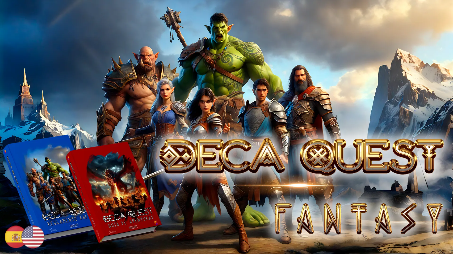 Deca Quest Fantasy en Kickstarter